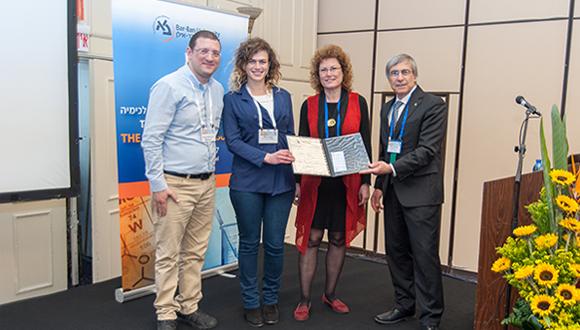 Congratulation to the PhD student Merav Segal, for winning the best poster award in the 2017 ICS meeting