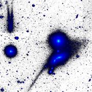 Astronomers Discover Giant Relic of Disrupted “Tadpole” Galaxy